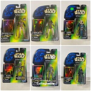 Lot of 6 Star Wars action figures